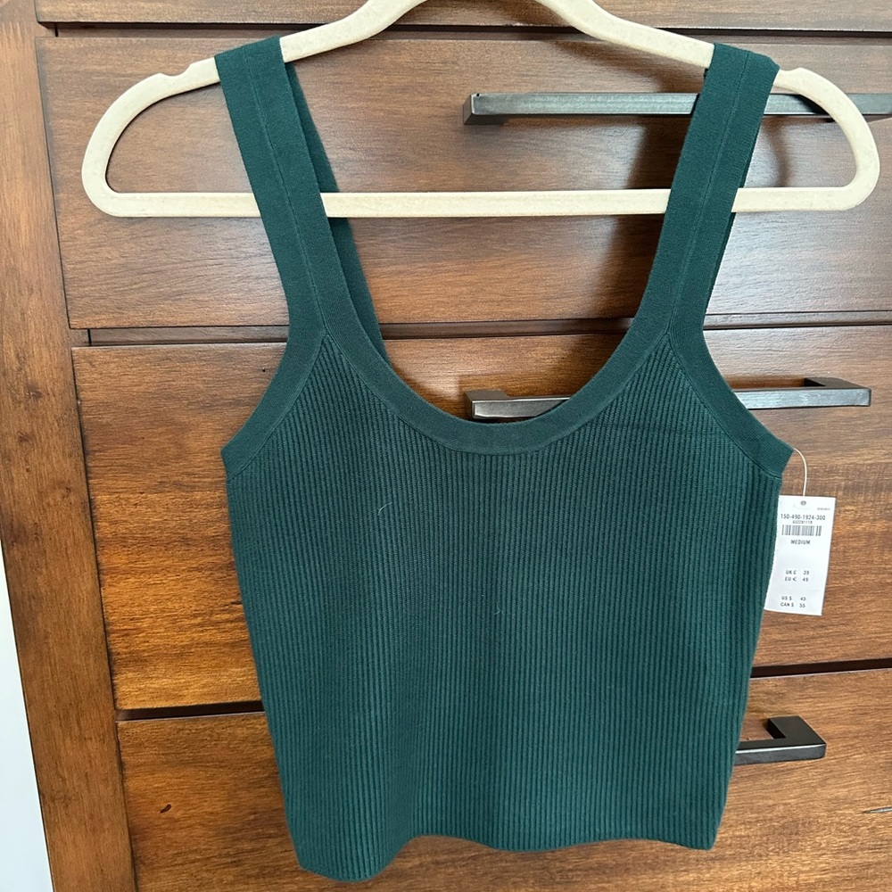 Abercrombie & Fitch Knitted Cropped Tank